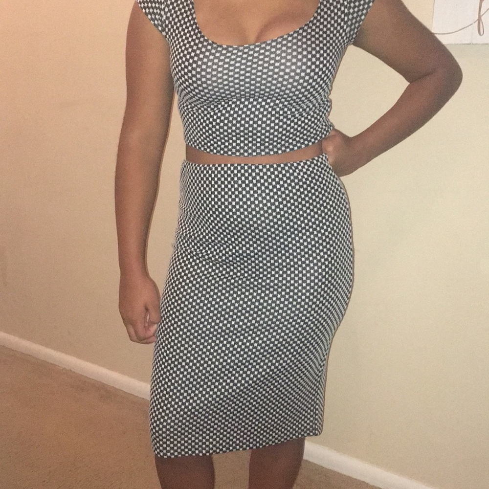 Two Piece Skirt Set